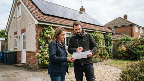 Home consultation for the best battery for a solar panel