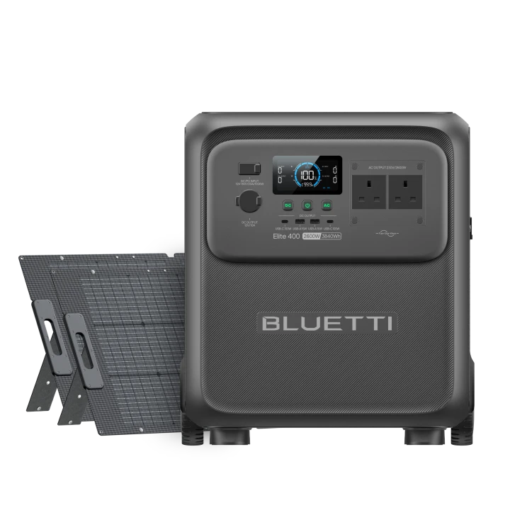Elite 400 + 2*200W | 3,840 Wh Capacity | 4000 W Solar Panel