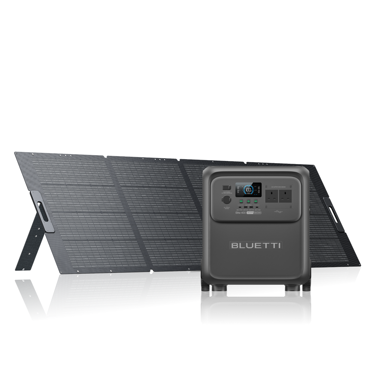 Elite 400 + 350W | 3,840 Wh Capacity | 350 W Solar Panel