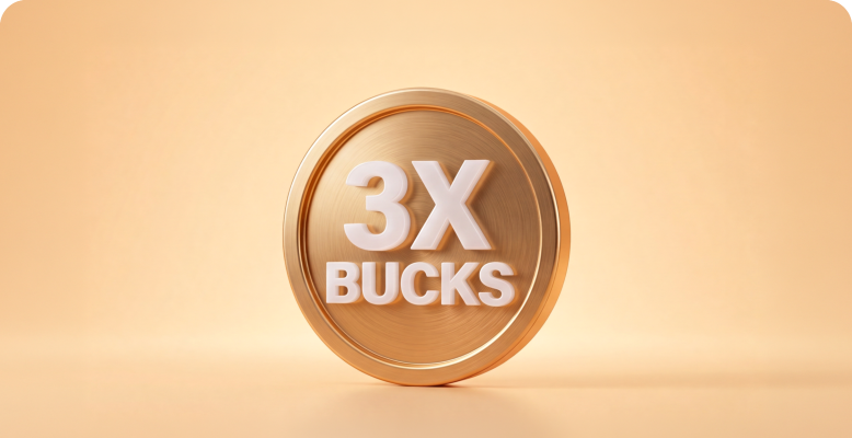 3x Points