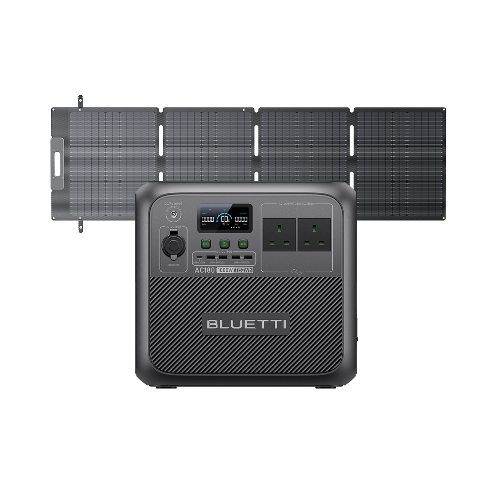 BLUETTI AC180 Portable Power Station | 1,800W 1,152Wh