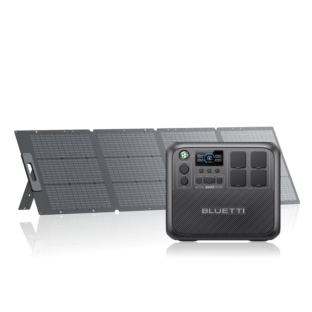 AC200L + 200W | 2,048 Wh Capacity | 200 W Solar Panel