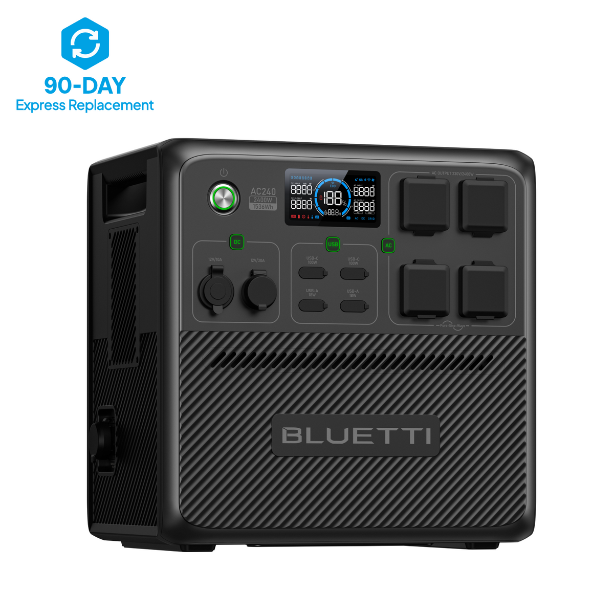 BLUETTI AC240+B210 Power kit | 2,400W 3,686Wh