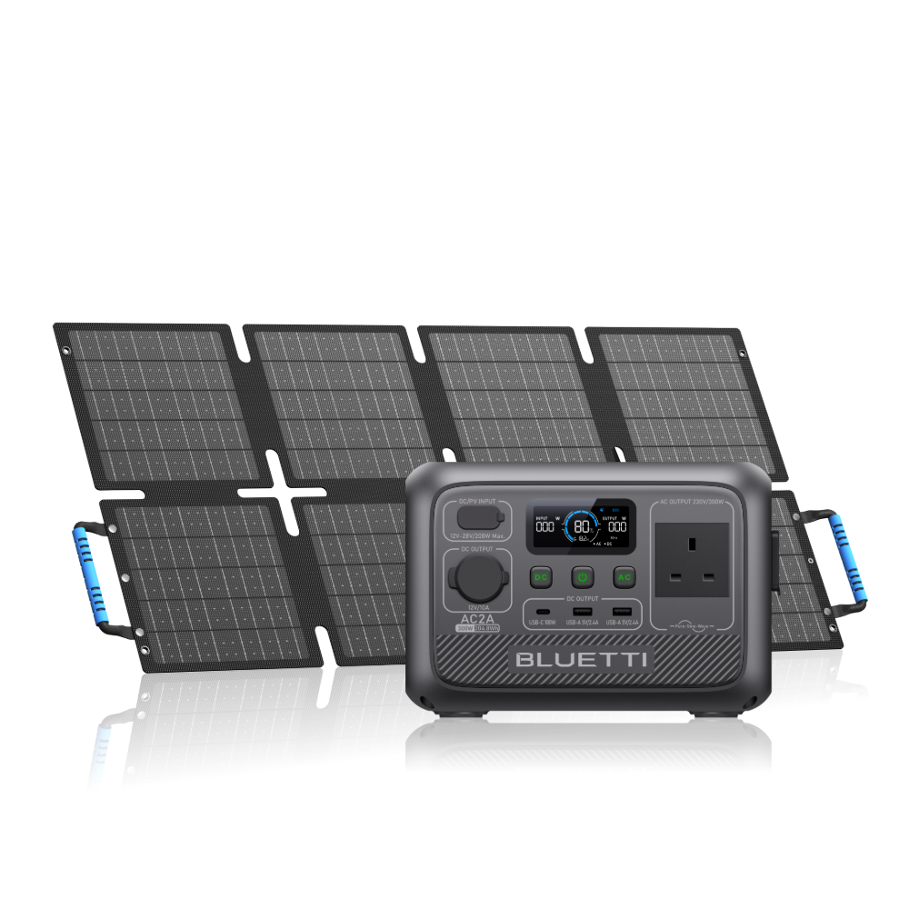 AC2A + 60W | 204 Wh Capacity | 60 W Solar Panel