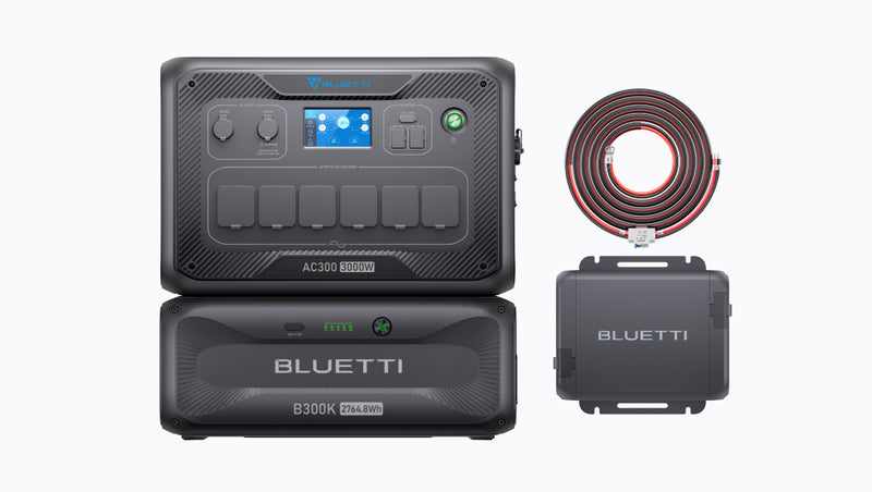 AC300+B300K+Charger 1+DC Input Cables