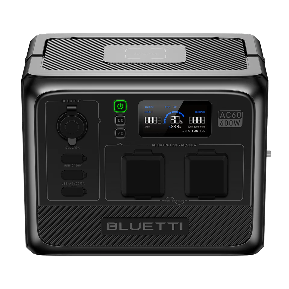 BLUETTI AC60+SP120L Solar Generator Kit