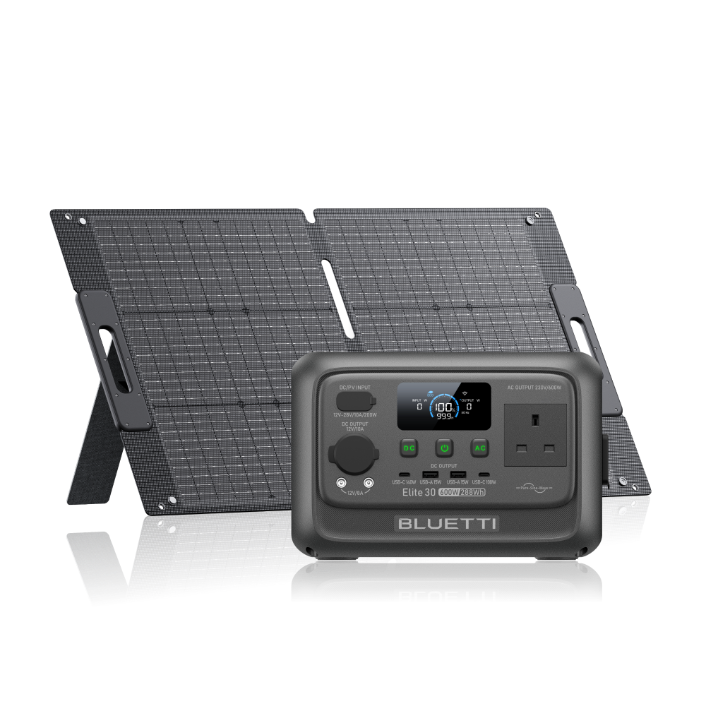 Elite 30 V2 + 100W | 288 Wh Capacity | 100 W Solar Panel