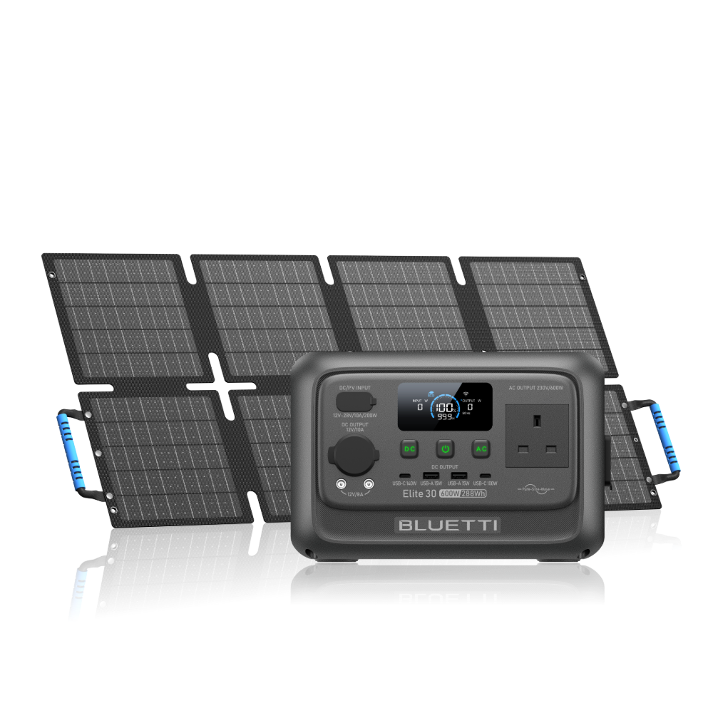 Elite 30 V2 + 60W | 288 Wh Capacity | 60 W Solar Panel