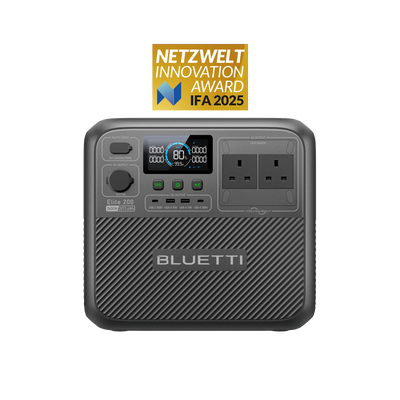 BLUETTI Elite 200 V2 Portable Power Station | 2,073.6Wh 2,600W
