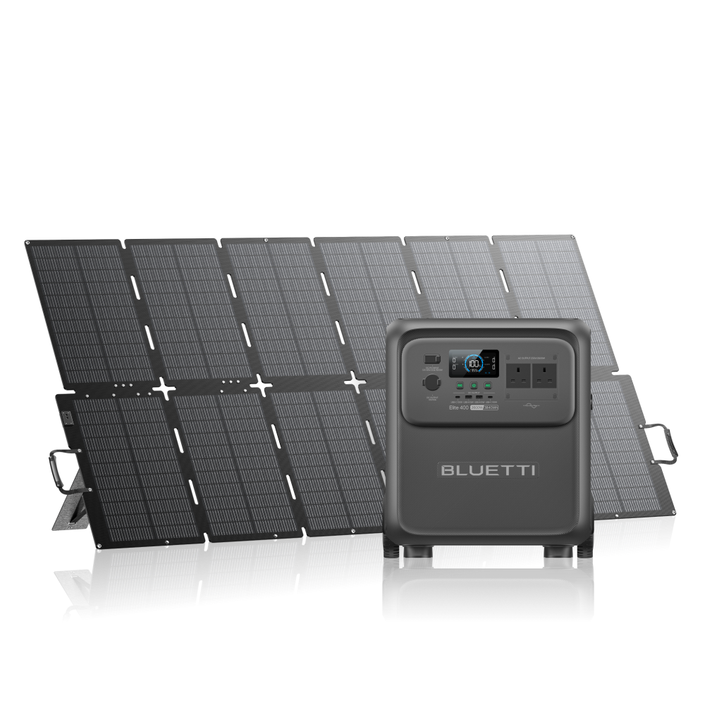 Elite 400 + 500W | 3,840 Wh Capacity | 500 W Solar Panel