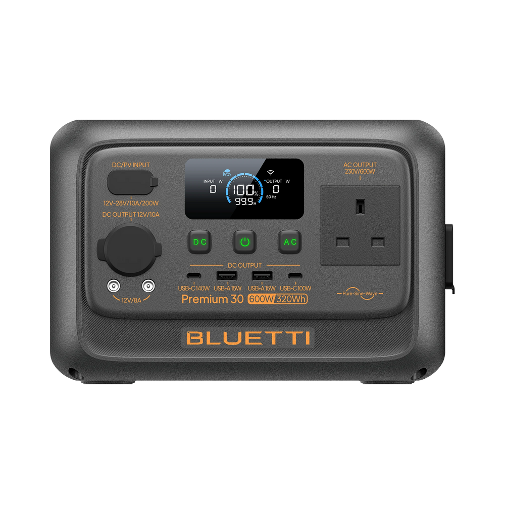 BLUETTI Premium 30 V2 Portable Power Station | 600W 320Wh