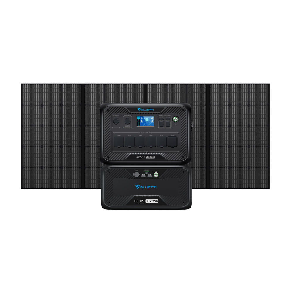 BLUETTI AC500 + B300S + PV350 Solar Generator Kit